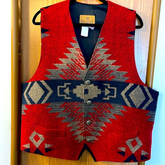 King Ranch Wool vest - Picture 1 of 4